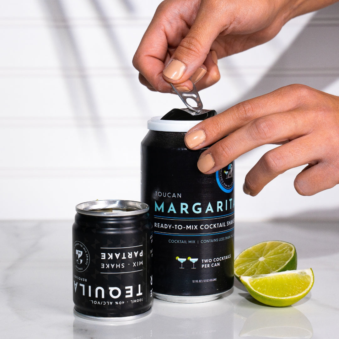 Toucan Cocktails Margarita in Two Cans – 6 Cans, 12 Cocktails