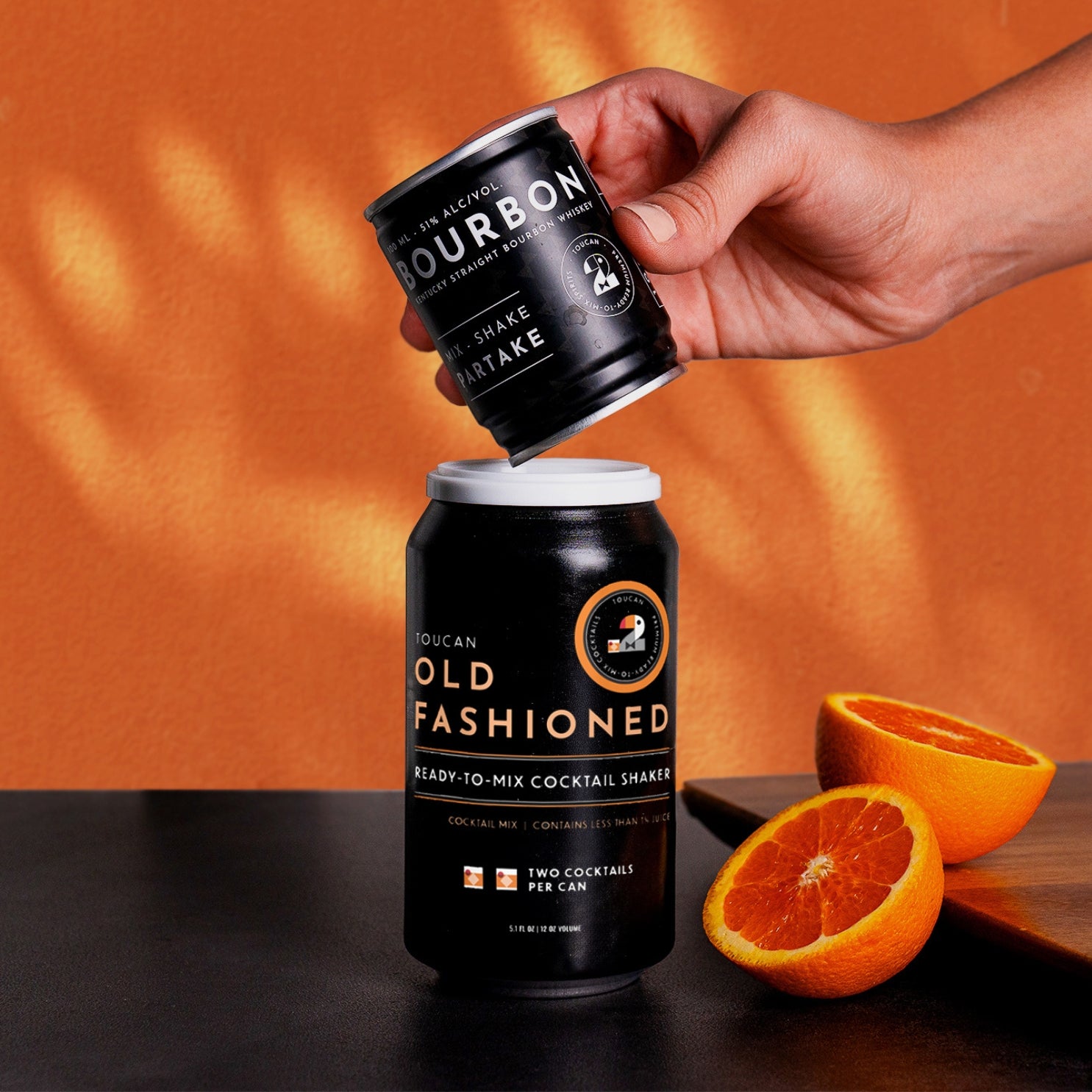 ビンドゥンドゥン コップ Toucan Old Fashioned Canned Cocktails – 6 Cans, 12 Cocktails